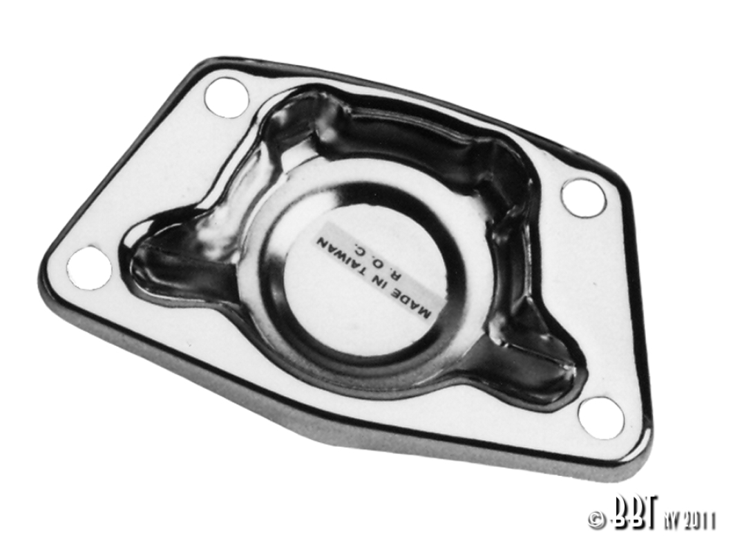 Beetle Swing Axle Chrome Rear Torsion Bar Covers (Also Karmann Ghia